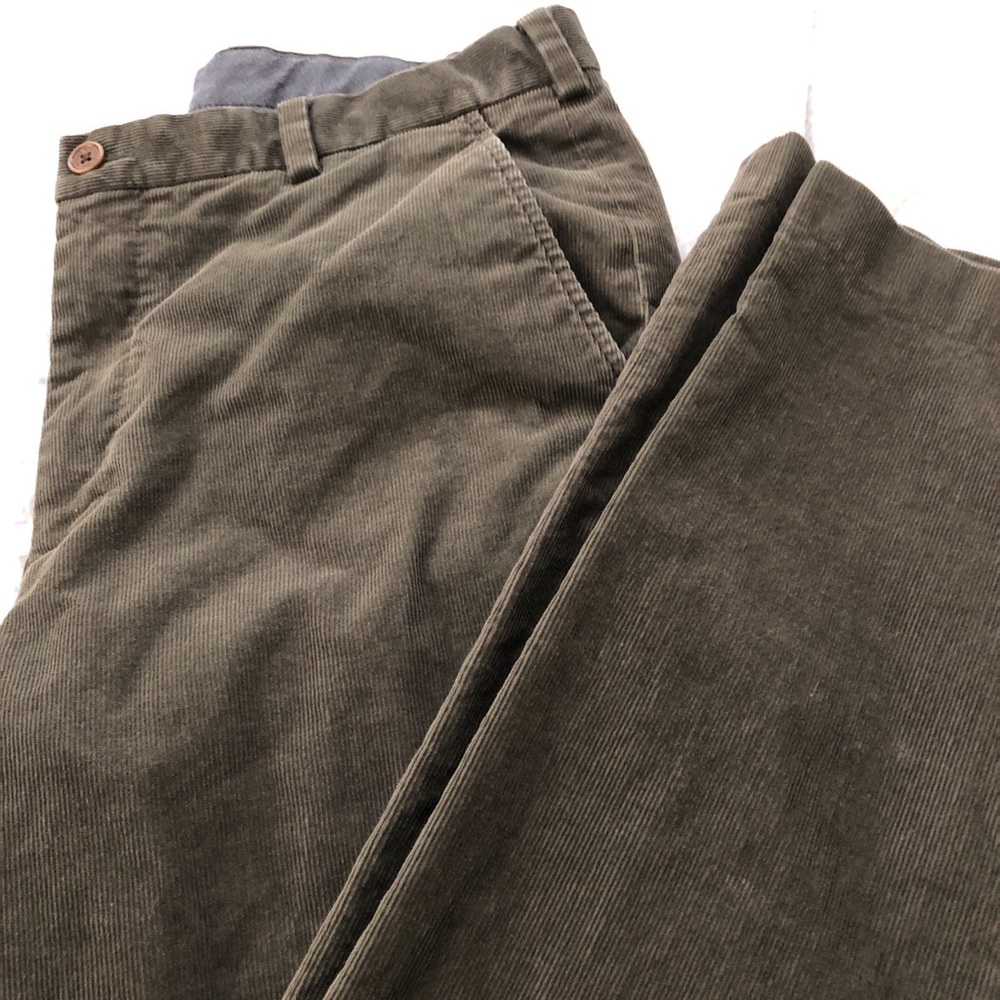 Brooks Brothers Olive Green Corduroys
